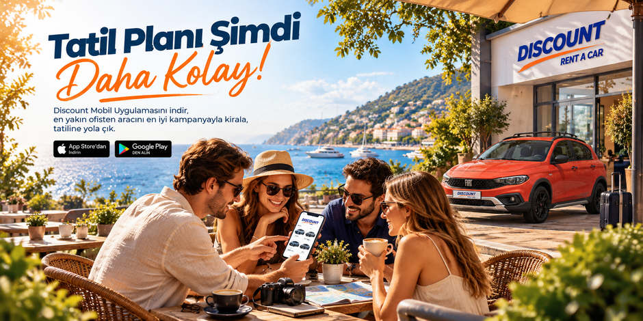 Tatil Planı Şimdi Daha Kolay!