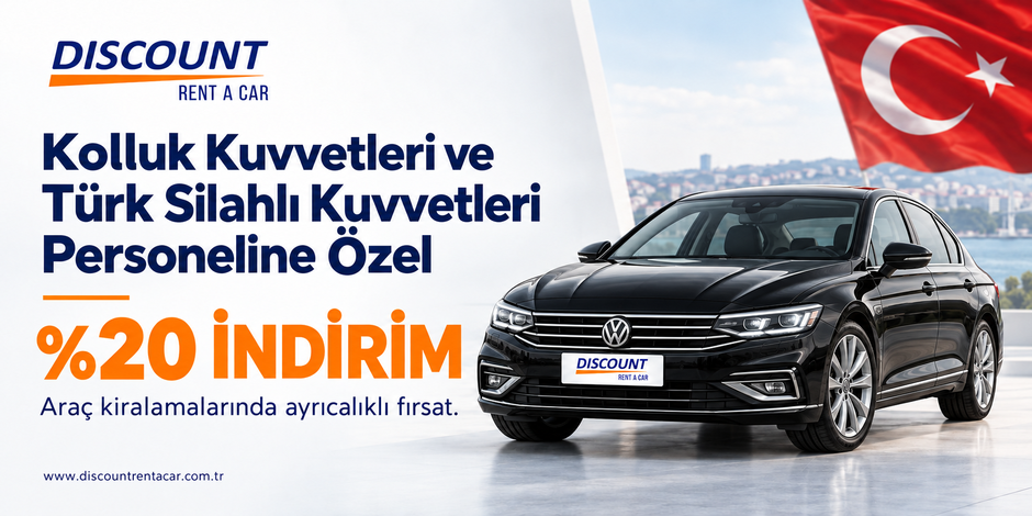 Kolluk Kuvvetleri ve TSK Personeline Özel İndirimler!